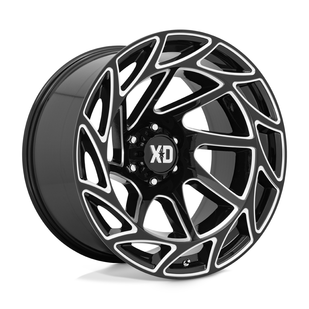 22x12 XD Series Offroad XD860 ONSLAUGHT 6x139.7 -44 offset 106.1 hub BLACK - XD86022268344N