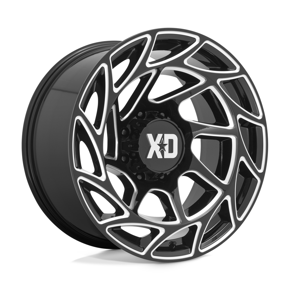 20x10 XD Series Offroad XD860 ONSLAUGHT 8x170 -18 offset 125.1 hub BLACK - XD86021087318N
