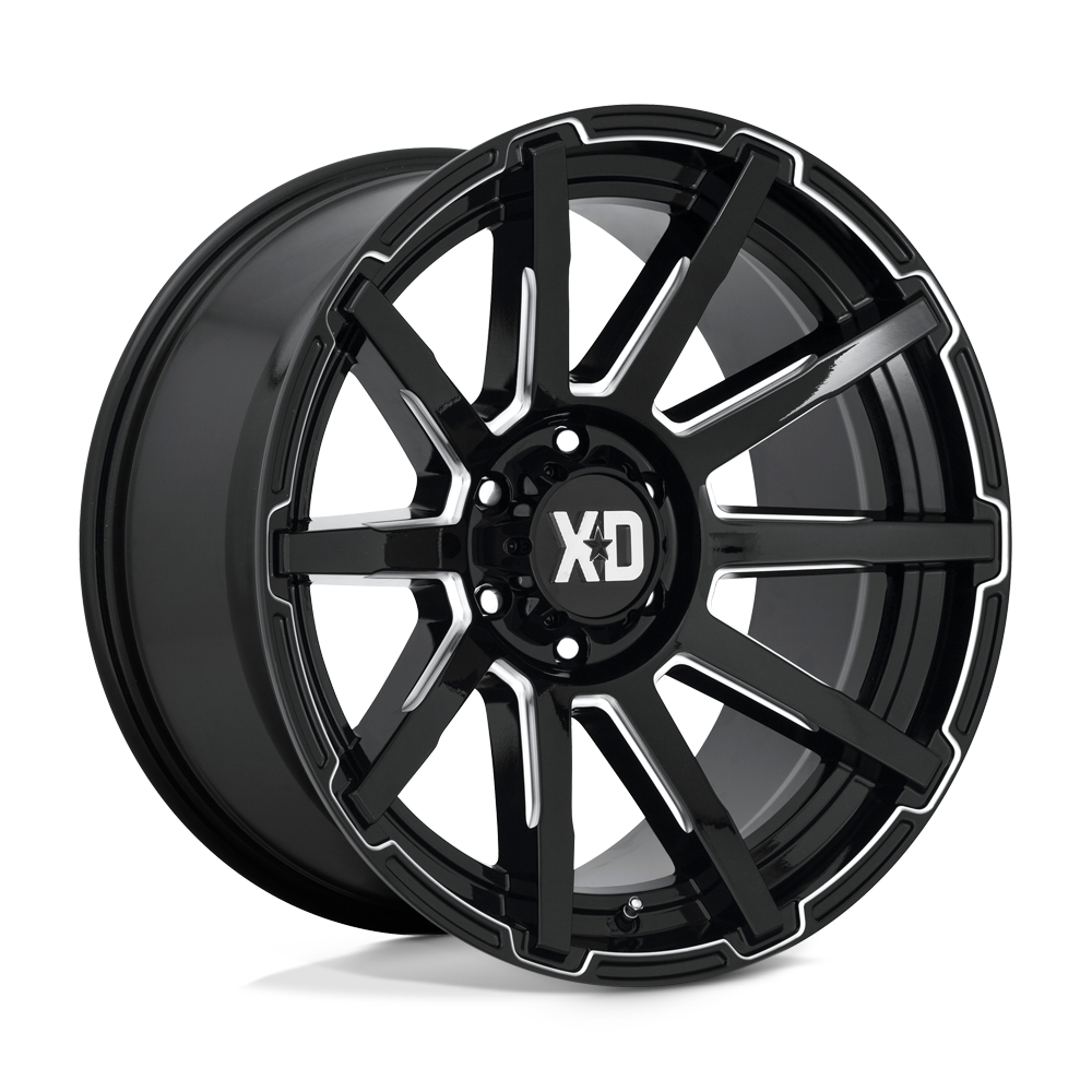 20x10 XD Series Offroad XD847 OUTBREAK 8x170 -18 offset 125.1 hub BLACK - XD84721087318N