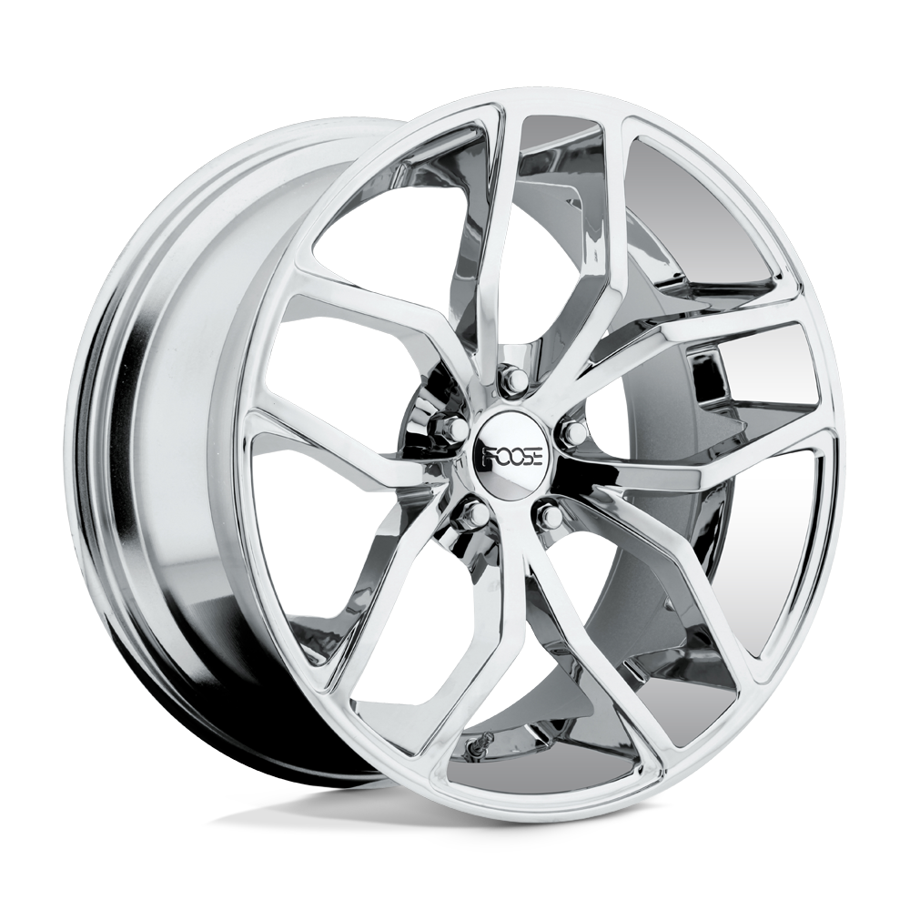 20x10 Foose Wheels F148 OUTCAST 5x114.3 40 offset 72.56 hub CHROME - F148200065+40