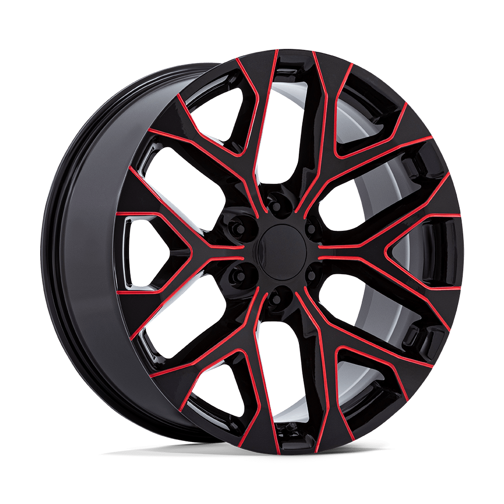 26x10 Performance Replicas Wheels PR177 6x139.7 24 offset 78.1 hub BLACK - 177MR-2615824