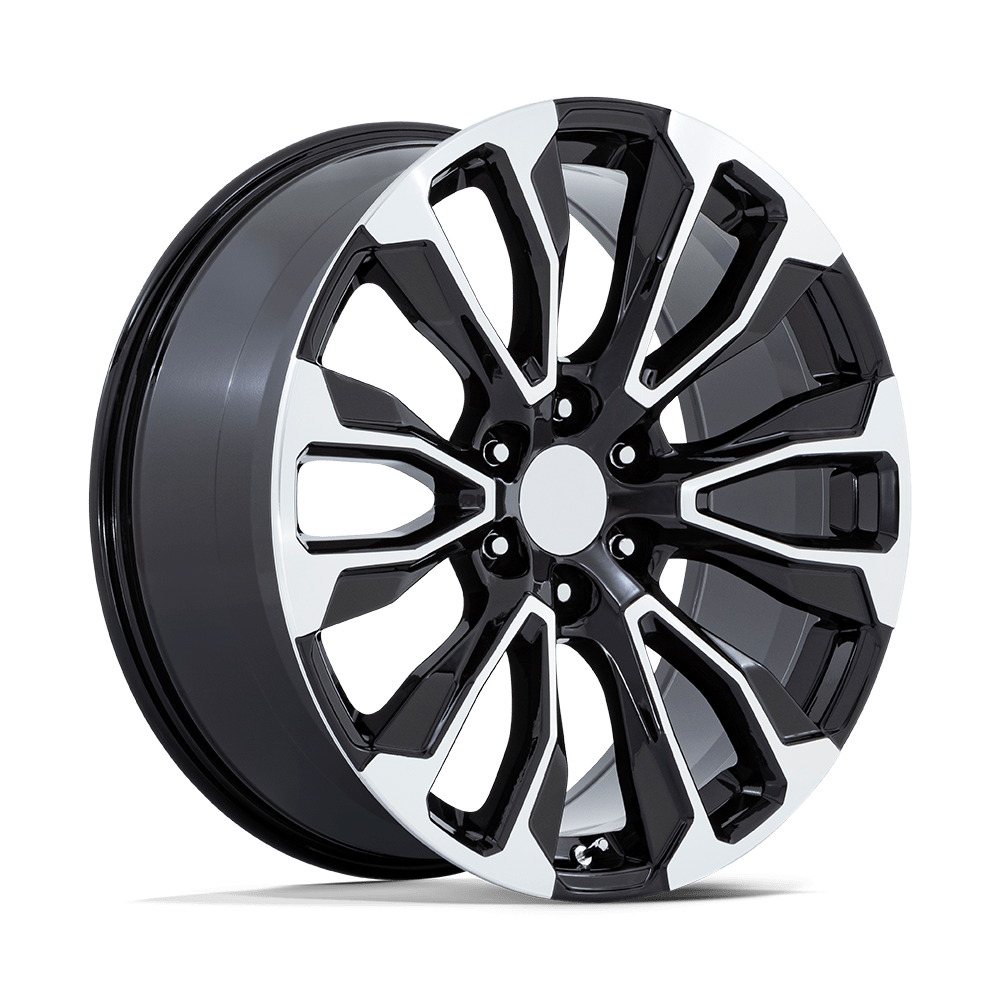 24x10 Performance Replicas Wheels PR211 6x139.7 31 offset 78.1 hub MACHINED - 211BM-2415831