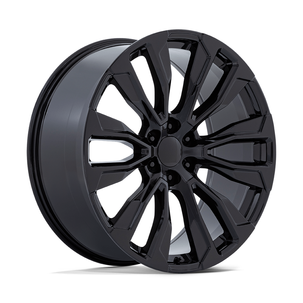22x9 Performance Replicas Wheels PR211 6x139.7 28 offset 78.1 hub BLACK - 211GB-2295828