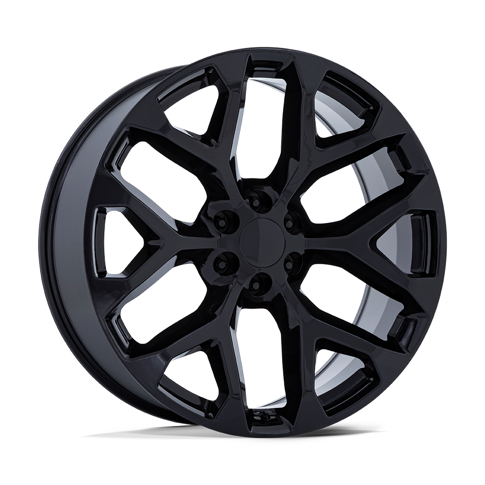26x10 Performance Replicas Wheels PR177 6x139.7 24 offset 78.1 hub BLACK - 177GB-2615824