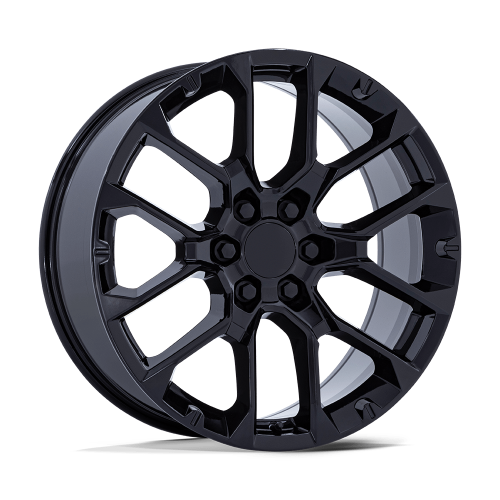 22x9 Performance Replicas Wheels PR224 6x139.7 28 offset 78.1 hub BLACK - 224GB-2295828