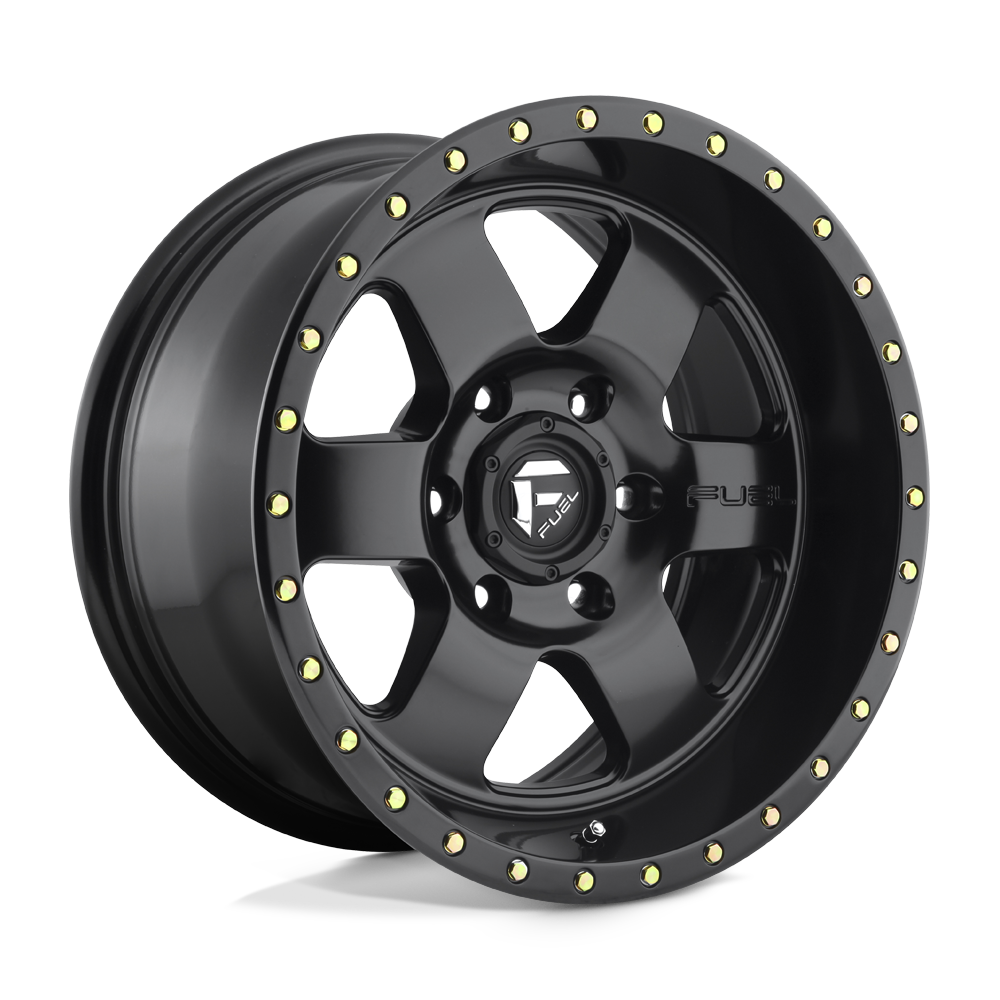 17x9 Fuel Offroad Wheels D618 PODIUM 6x139.7 1 offset 108 hub BLACK - D61817908350