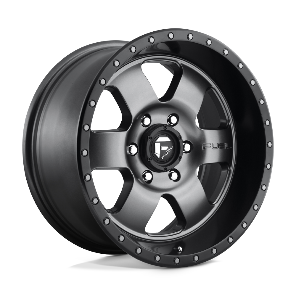 18x9 Fuel Offroad Wheels D619 PODIUM 6x139.7 1 offset 108 hub GRAY - D61918908350