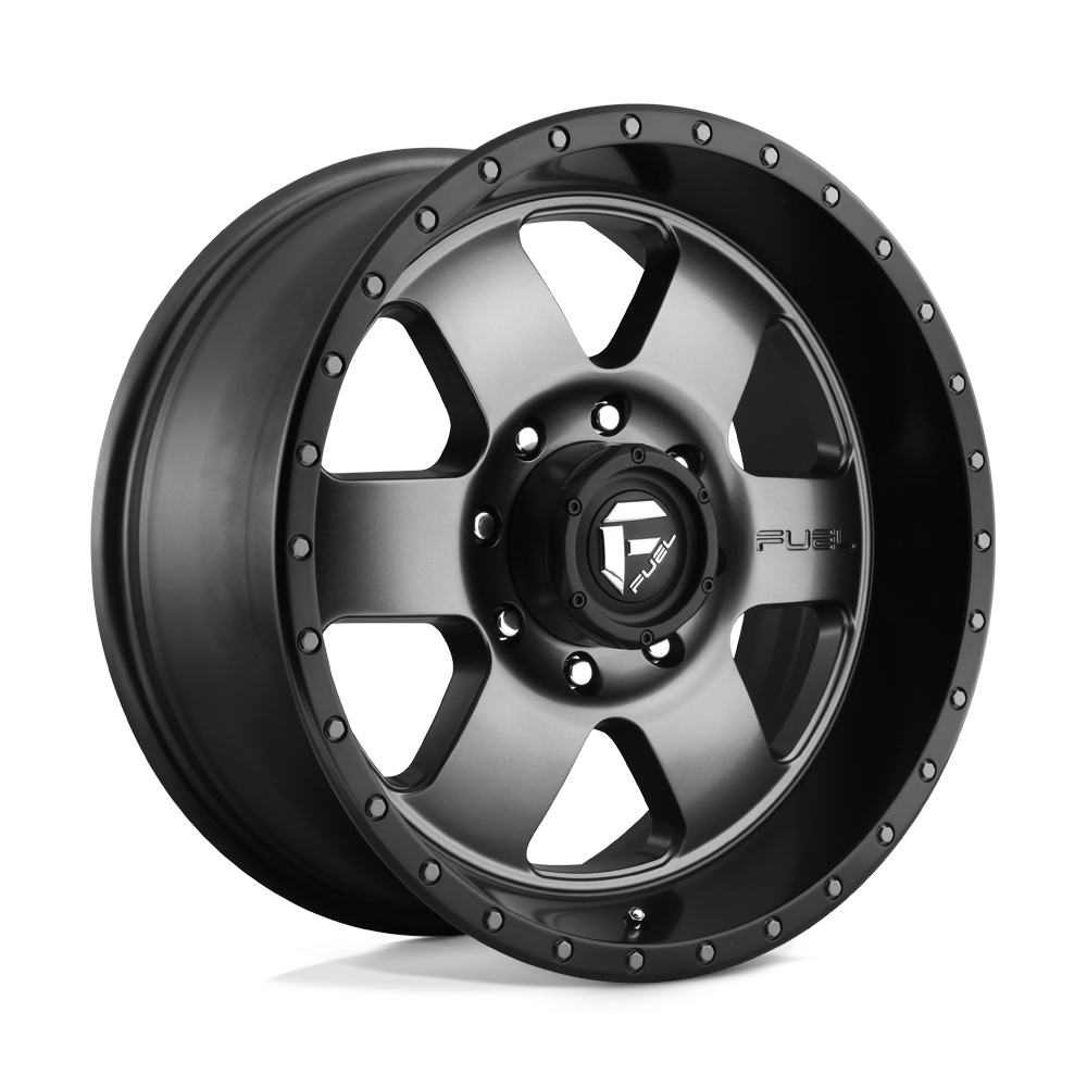 20x9 Fuel Offroad Wheels D619 PODIUM 8x165.1 1 offset 125.1 hub GRAY - D61920908250