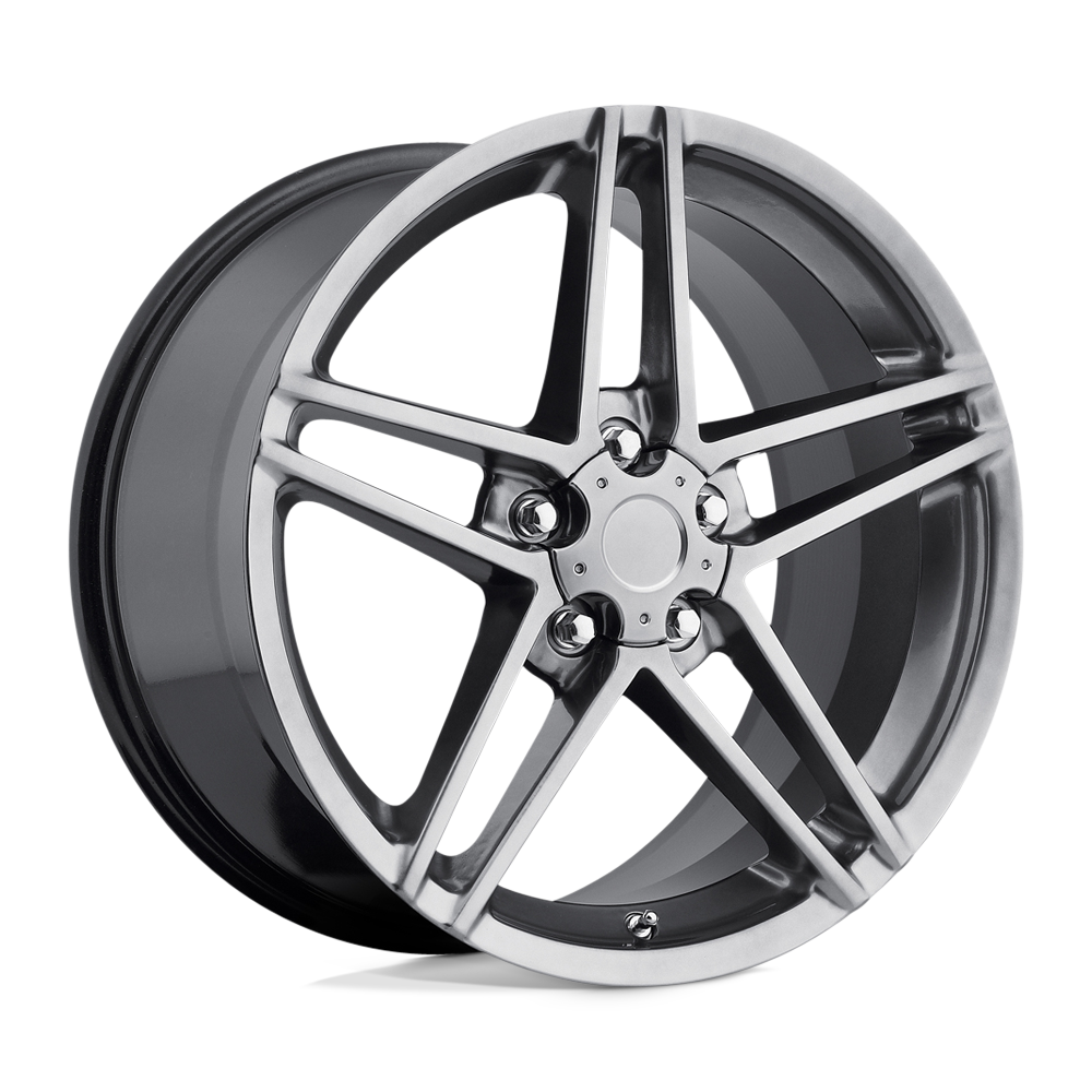 18x9.5 Performance Replicas Wheels PR117 5x120.65 50 offset 70.7 hub BLACK - 117H-896150