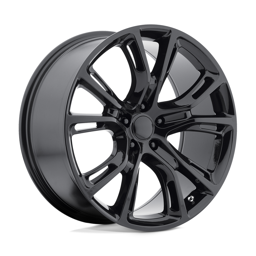 17x8 Performance Replicas Wheels PR137 5x127 34 offset 71.5 hub BLACK - 137GB-787334