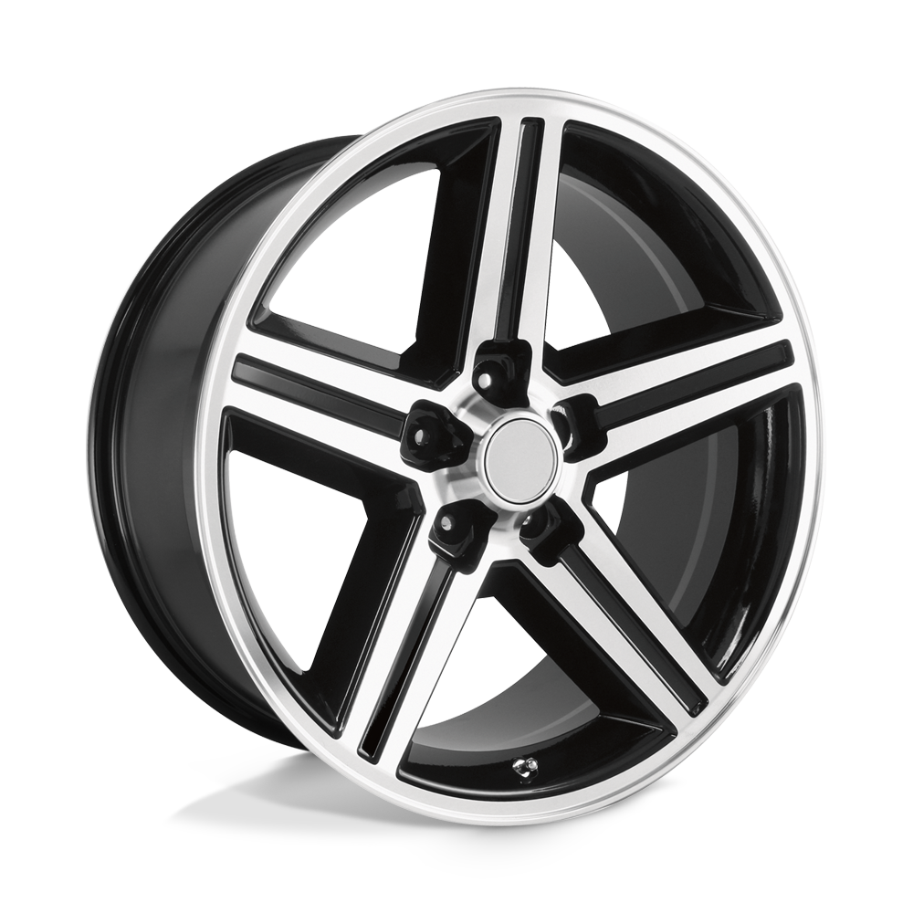 20x8 Performance Replicas Wheels PR148 5x120.65 0 offset 73.1 hub BLACK - 148B-28610