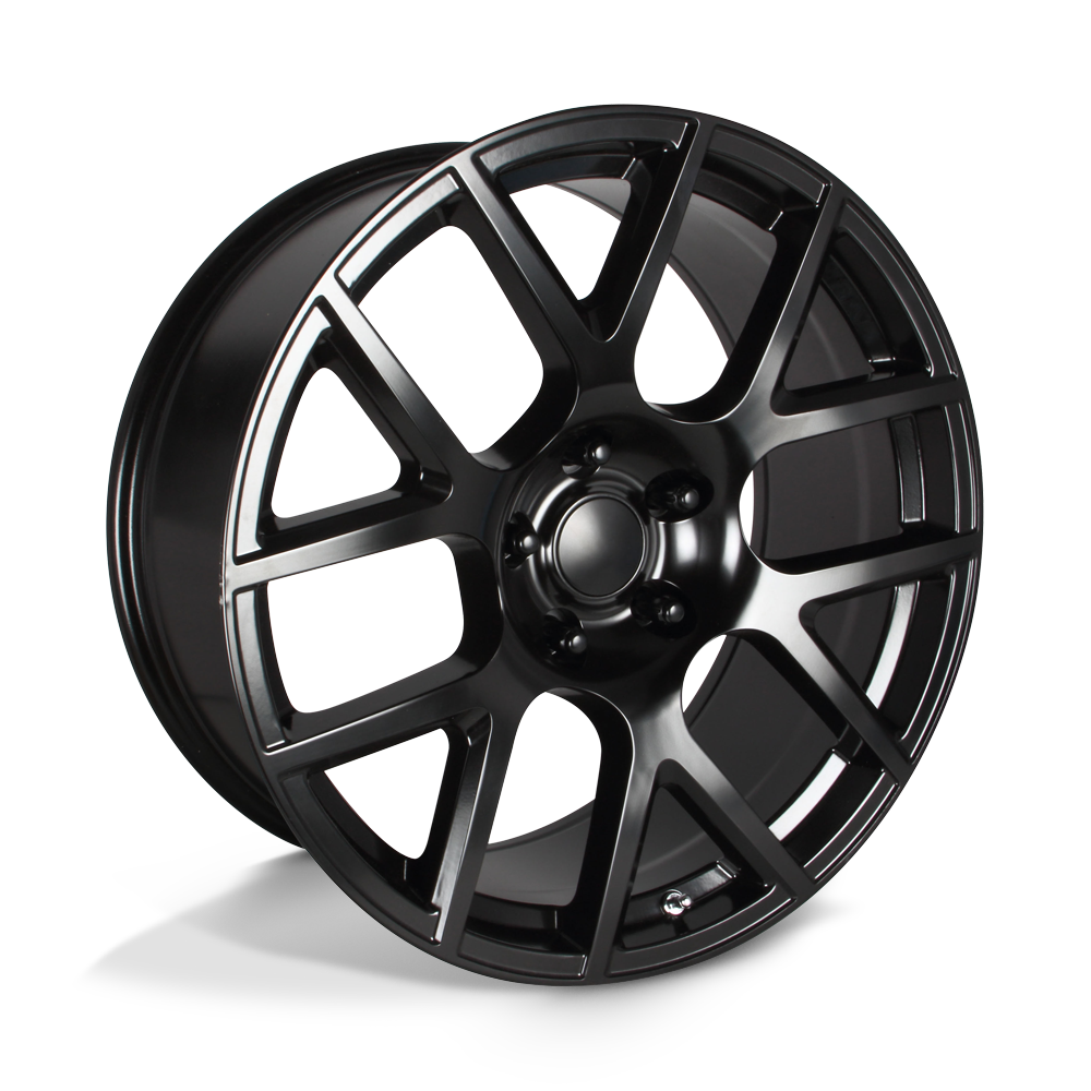 20x9 Performance Replicas Wheels PR163 5x115 20 offset 71.5 hub BLACK - 163SB-299020