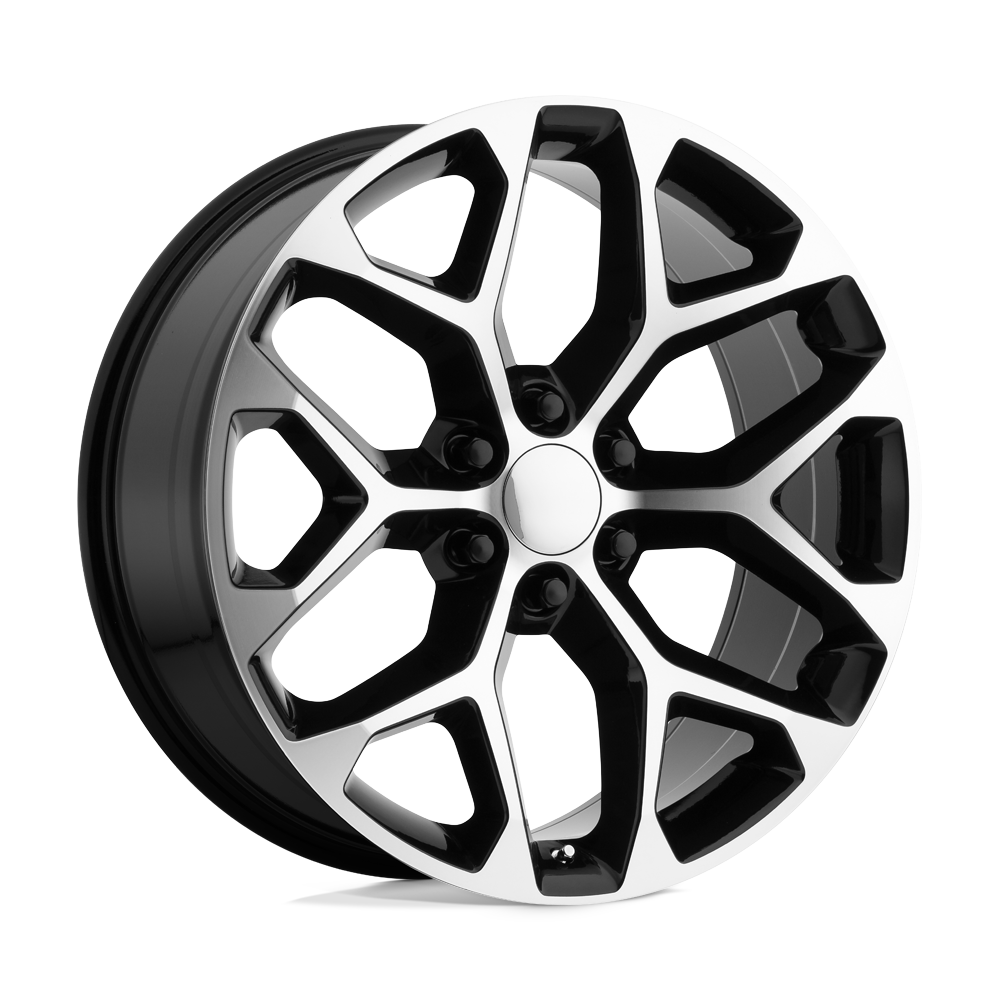 22x9 Performance Replicas Wheels PR176 6x139.7 24 offset 78.1 hub BLACK - 176BM-2295824