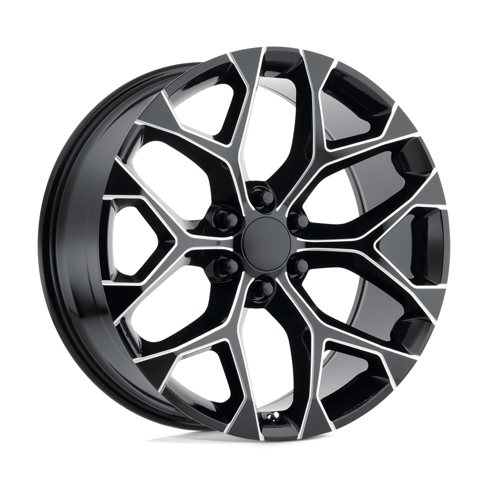 24x10 Performance Replicas Wheels PR176 6x139.7 24 offset 78.1 hub BLACK - 176M-2415824