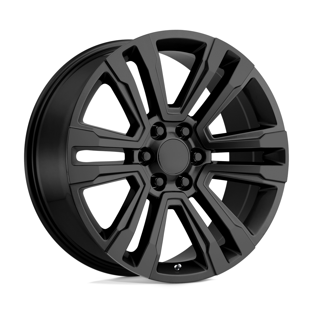 24x10 Performance Replicas Wheels PR182 6x139.7 31 offset 78.1 hub BLACK - 182SB-2415831