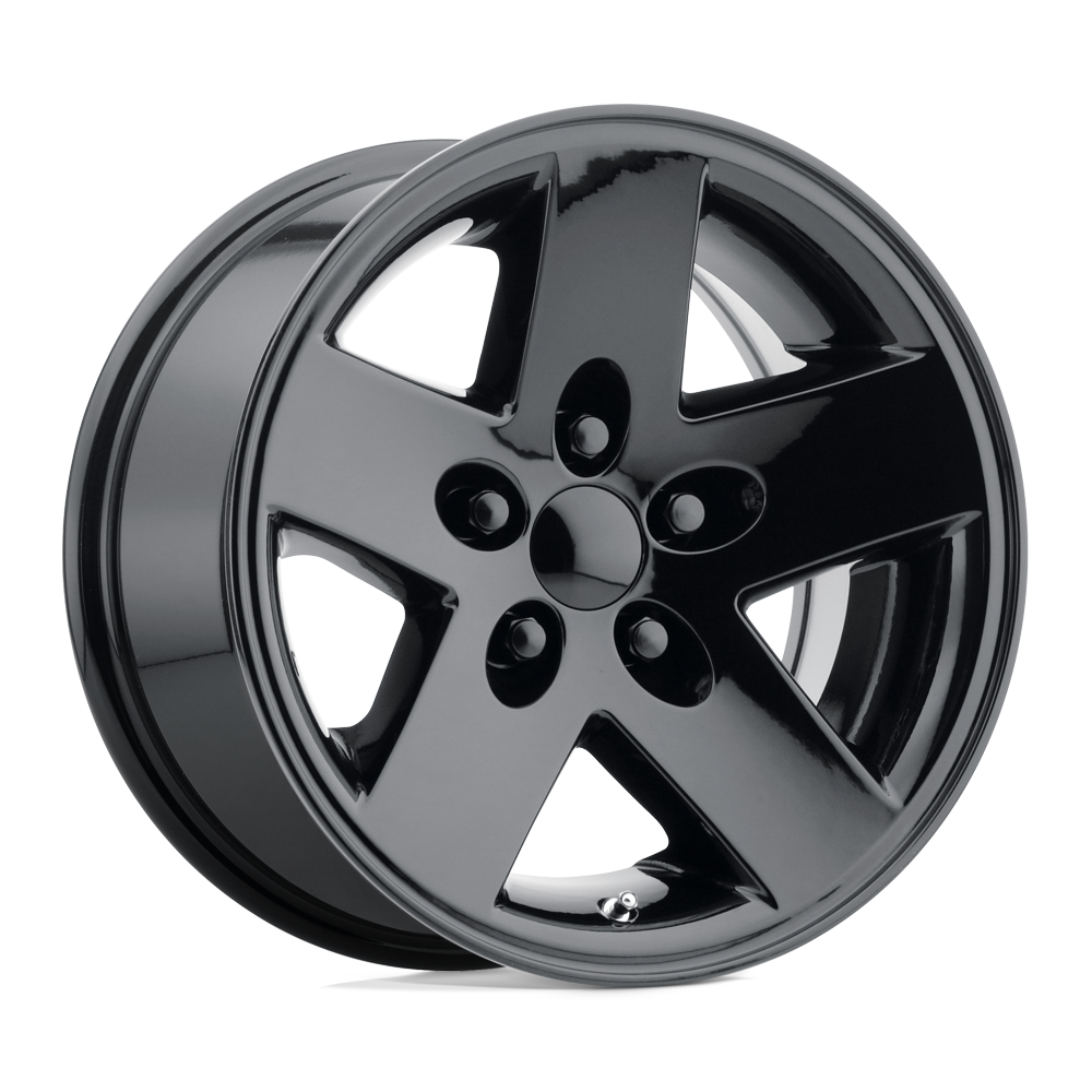 16x8 Performance Replicas Wheels PR185 5x114.3 0 offset 71.5 hub BLACK - 185GB-68650
