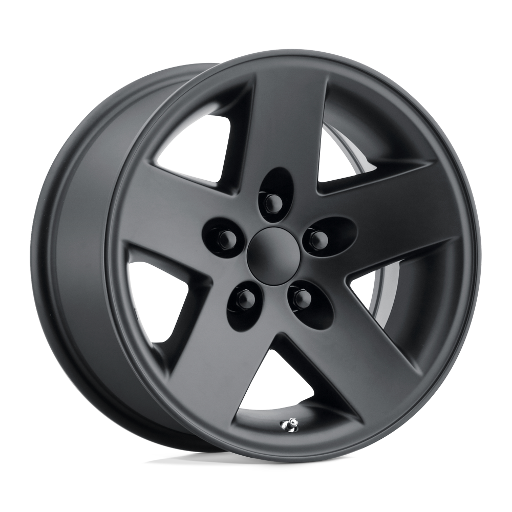 16x8 Performance Replicas Wheels PR185 5x114.3 0 offset 71.5 hub BLACK - 185MB-68650
