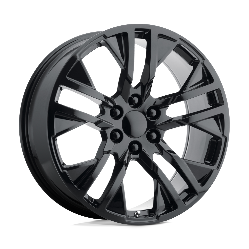 22x9 Performance Replicas Wheels PR187 6x139.7 24 offset 78.1 hub BLACK - 187GB-2295824