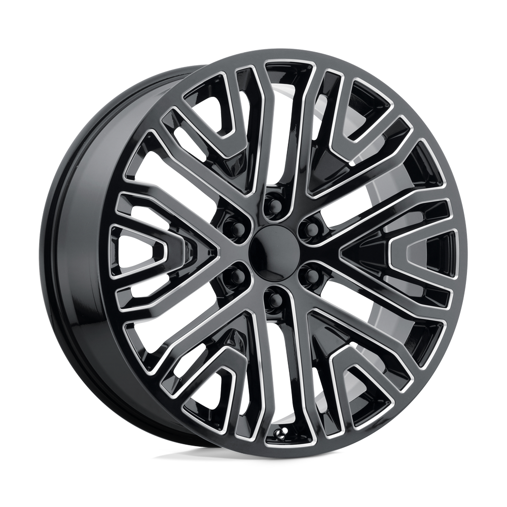 20x9 Performance Replicas Wheels PR197 6x139.7 24 offset 78.1 hub BLACK - 197M-295824
