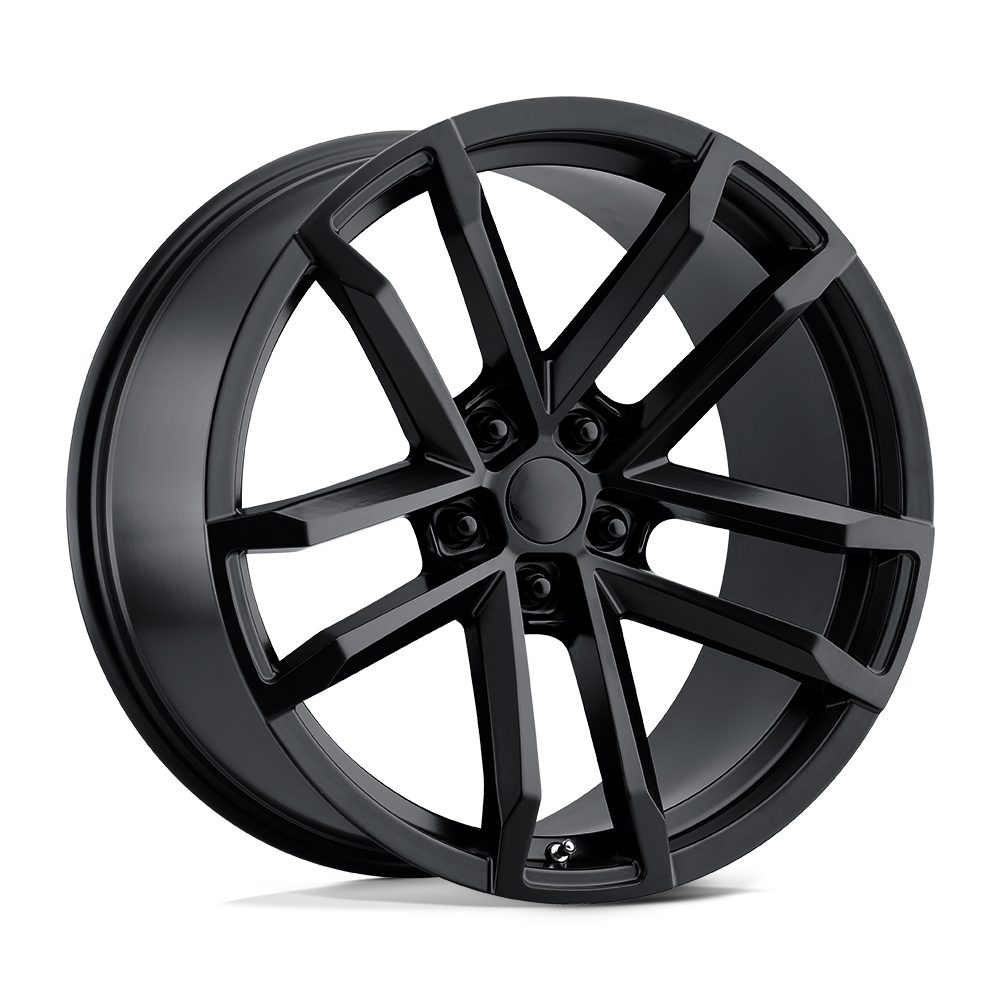 20x10 Performance Replicas Wheels PR208 5x120 23 offset 67.06 hub BLACK - 208SB-211223