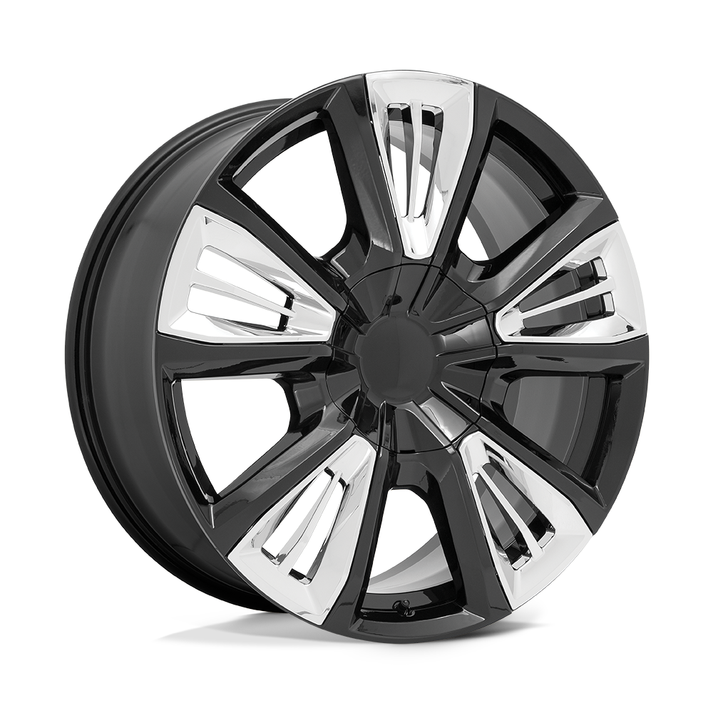 22x9 Performance Replicas Wheels PR212 6x139.7 28 offset 78.1 hub BLACK - 212GC-2295828