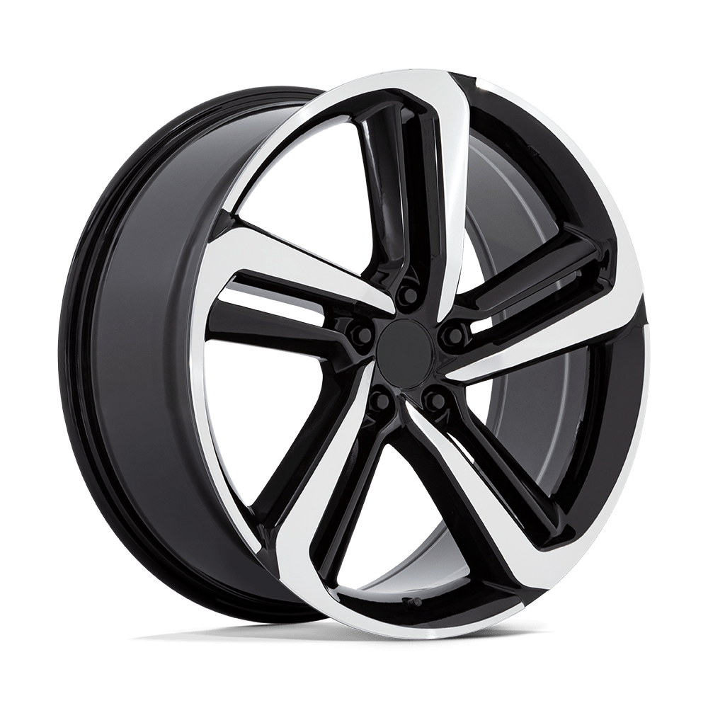 18x8 Performance Replicas Wheels PR216 5x114.3 45 offset 64.15 hub BLACK - 216BM-886545