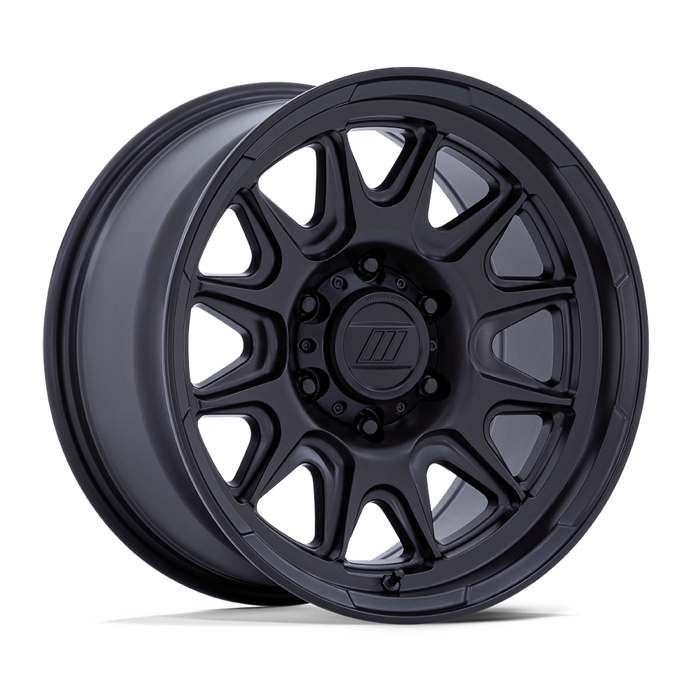 17x8.5 Pro Comp Alloys PA200 PULSE 6x135 0 offset 87.1 hub BLACK - PA200MX17856300