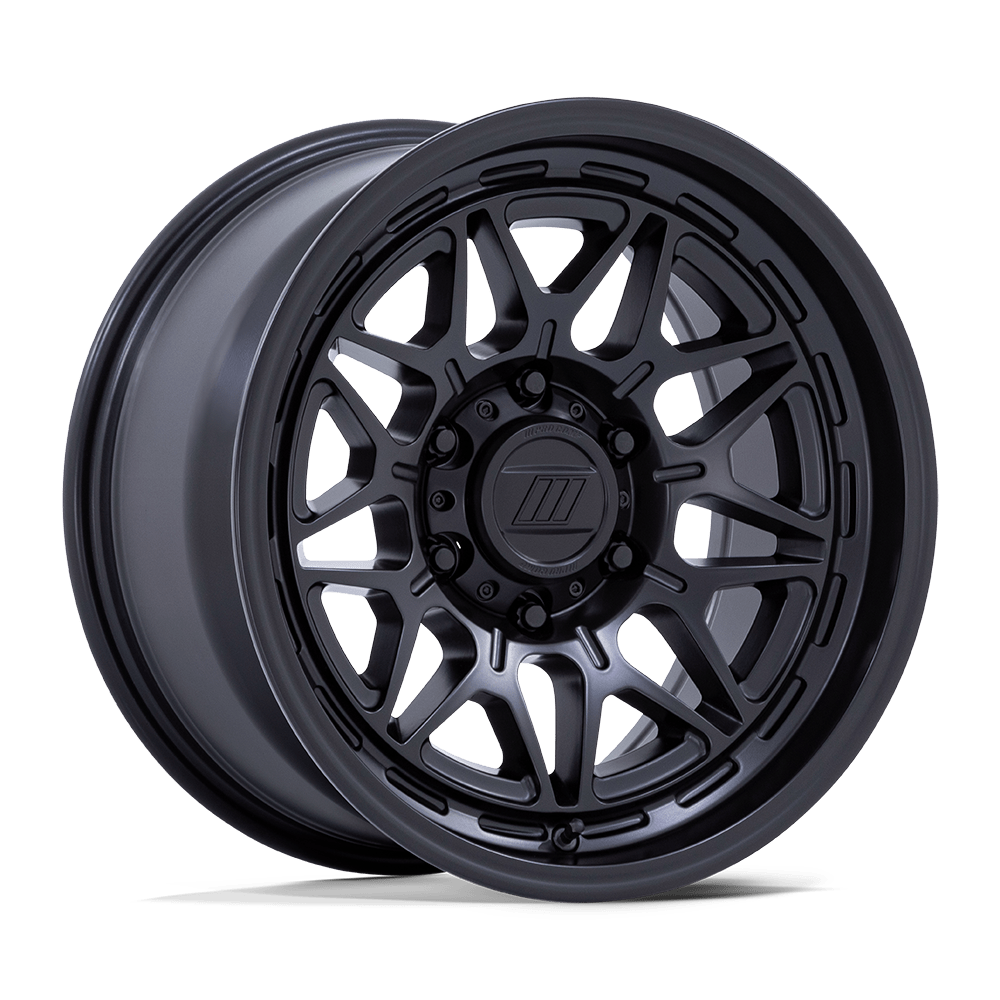 17x8 Pro Comp Alloys PA202 BASECAMP 6x114.3 20 offset 66.06 hub BLACK - PA202MX17806420