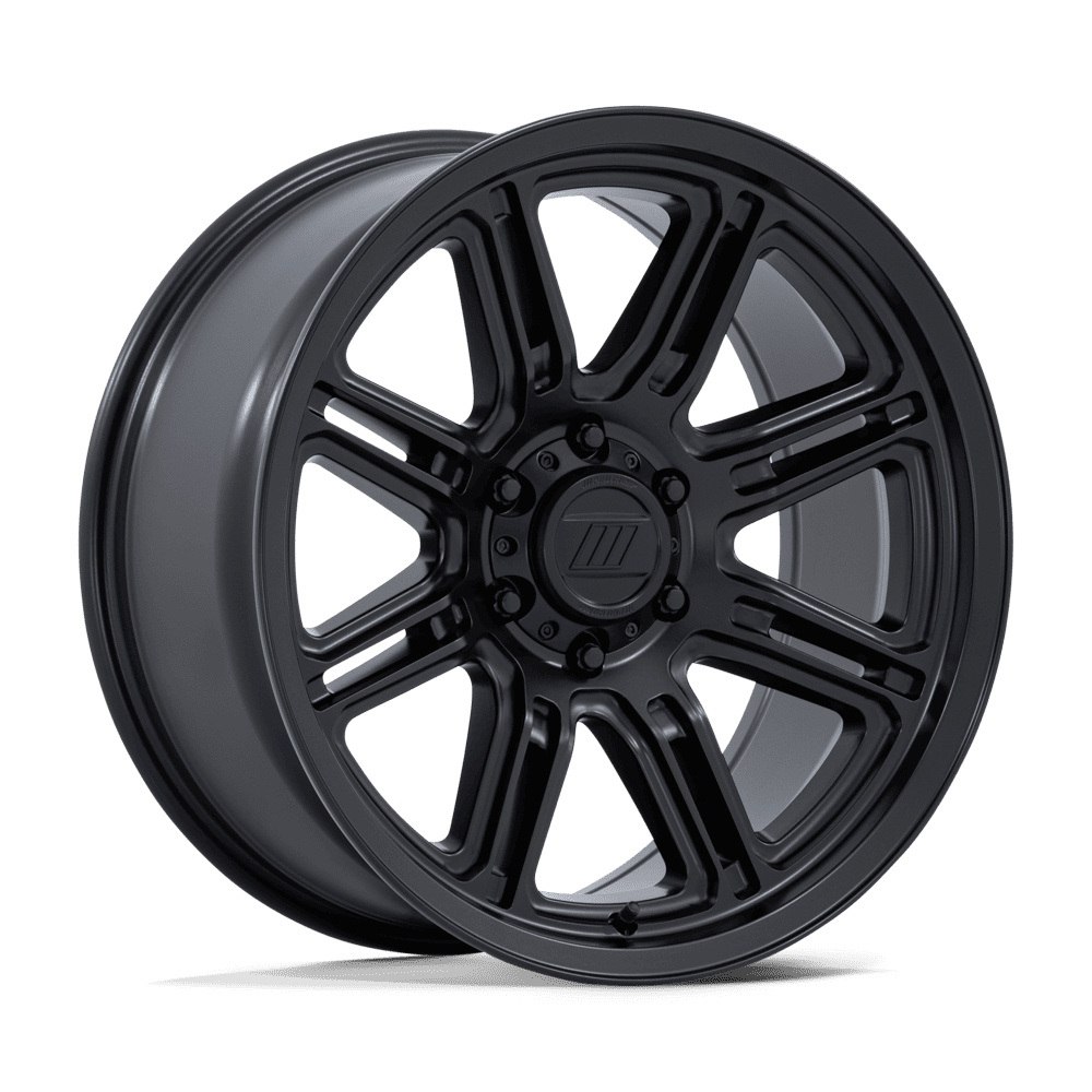 16x8 Pro Comp Alloys PA206 SNARE 8x165.1 0 offset 125.1 hub BLACK - PA206MX16808000
