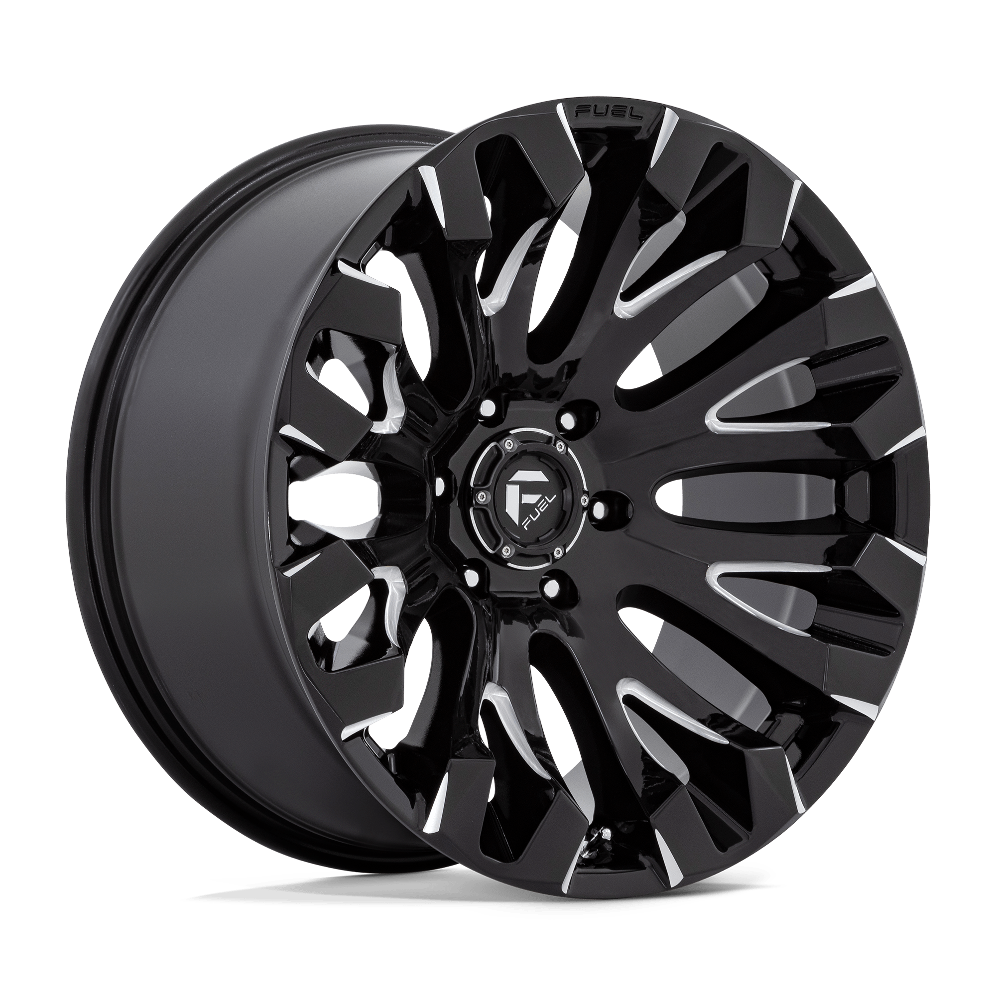 20x9 Fuel Offroad Wheels D828 QUAKE 5x114.3 1 offset 72.56 hub BLACK - D82820906550