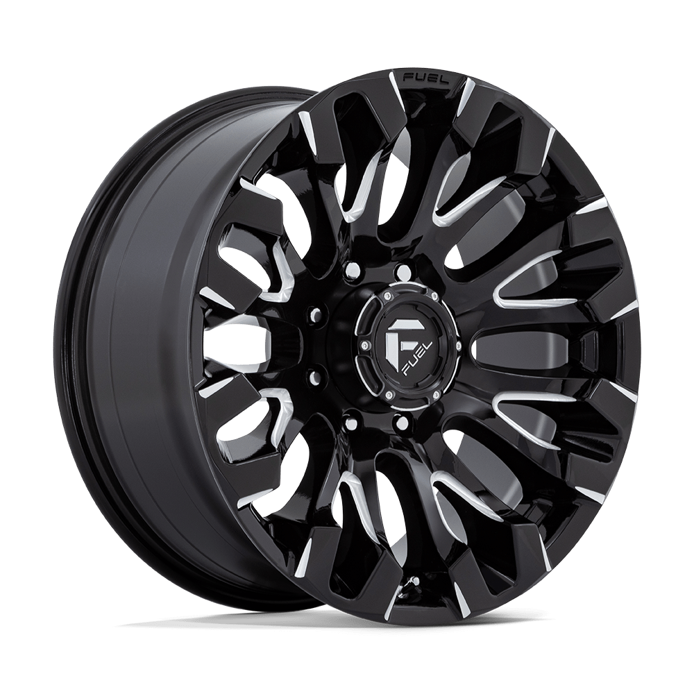 20x9 Fuel Offroad Wheels D828 QUAKE 8x170 1 offset 125.1 hub BLACK - D82820901750
