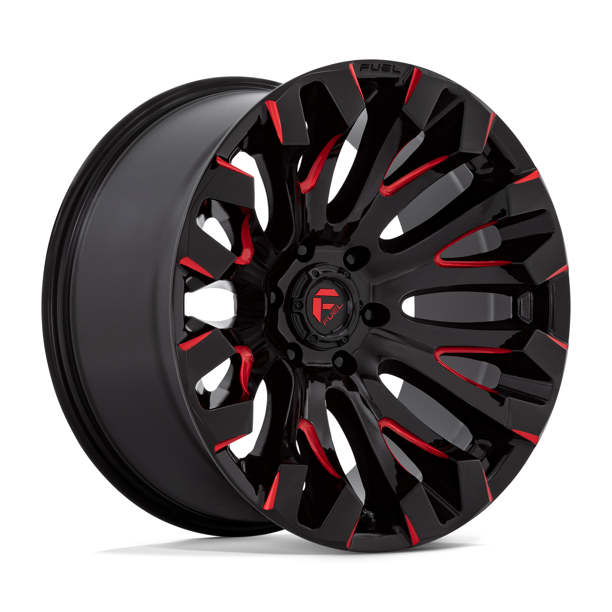 20x10 Fuel Offroad Wheels D829 QUAKE 6x139.7 -18 offset 106.1 hub BLACK - D82920008447