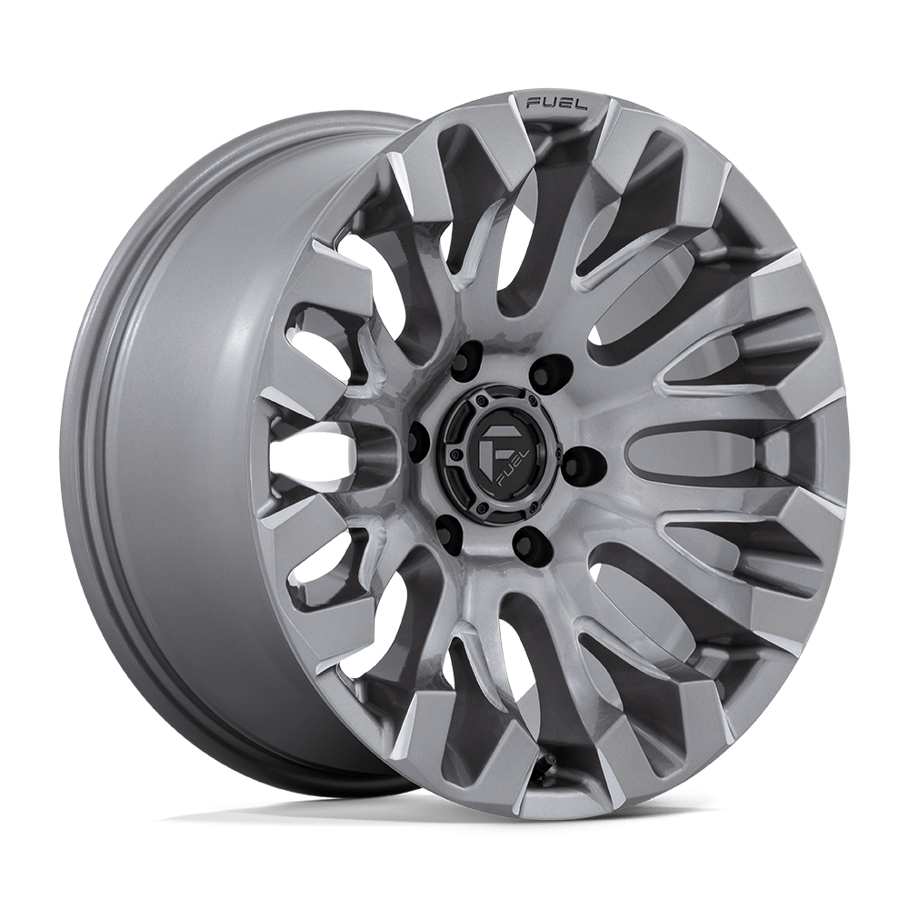 18x9 Fuel Offroad Wheels D830 QUAKE 6x139.7 1 offset 106.1 hub GRAY - D83018908450
