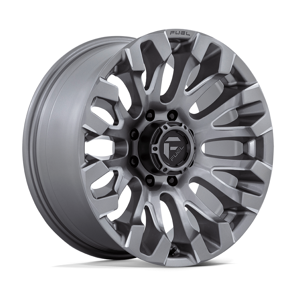20x9 Fuel Offroad Wheels D830 QUAKE 8x165.1 1 offset 125.1 hub GRAY - D83020908250