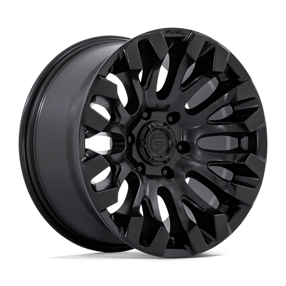 18x9 Fuel Offroad Wheels D831 QUAKE 6x135 1 offset 87.1 hub BLACK - D83118908950