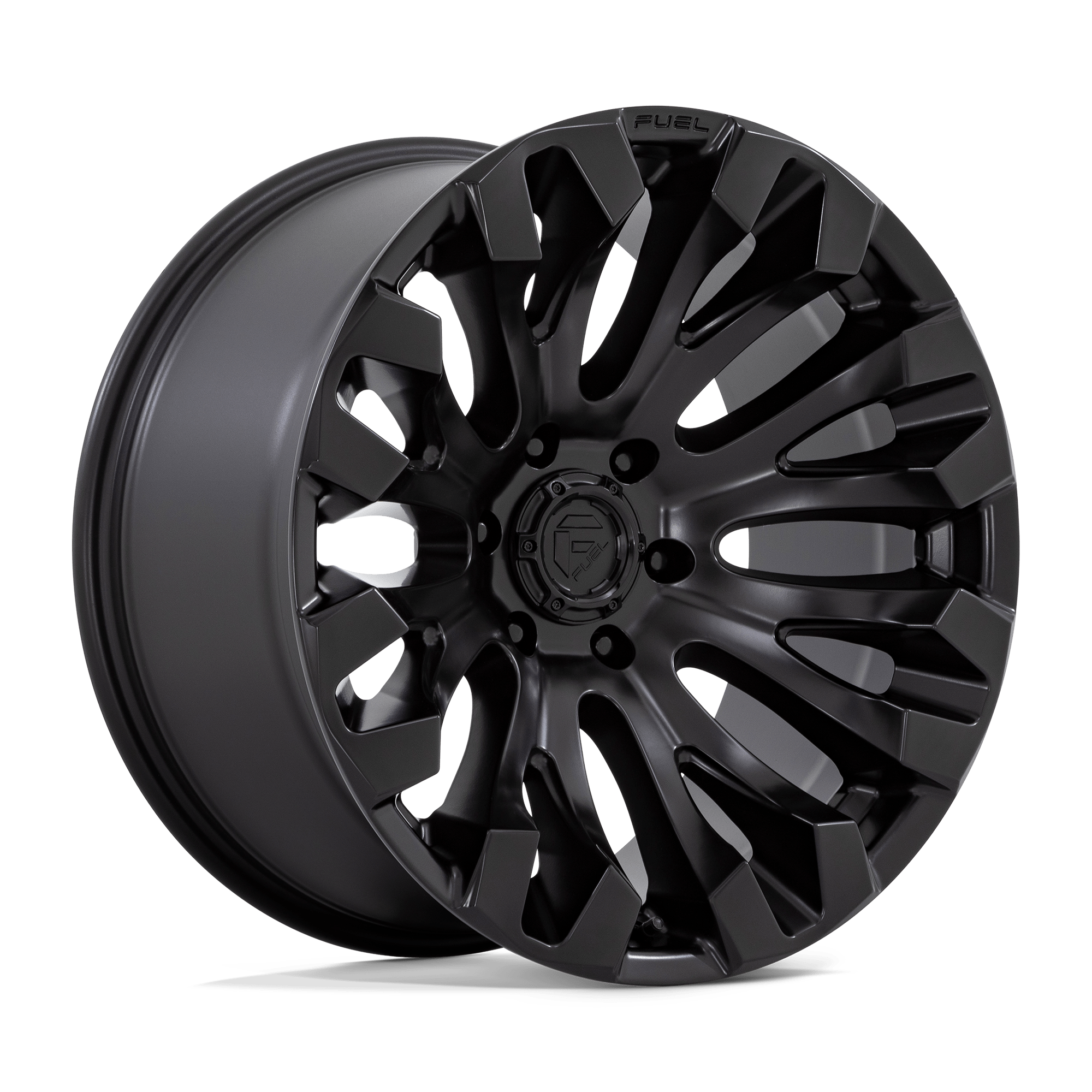 20x9 Fuel Offroad Wheels D831 QUAKE 5x114.3 1 offset 72.56 hub BLACK - D83120906550