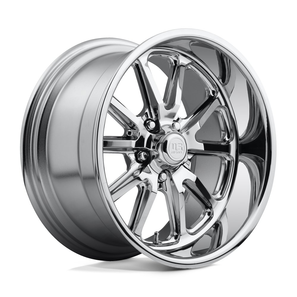 22x9 US Mas Wheels U110 RAMBLER 5x127 1 offset 78.1 hub CHROME - U11022907350