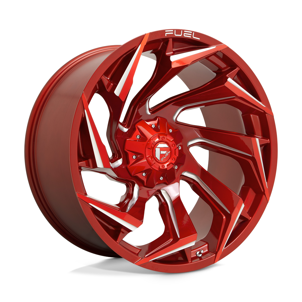 24x12 Fuel Offroad Wheels D754 REACTION 5x127/5x139.7 -44 offset 87.1 hub RED - D75424205747