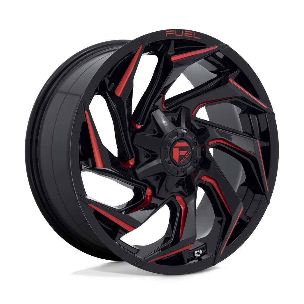 20x9 Fuel Offroad Wheels D755 REACTION 8x165.1 20 offset 125.1 hub BLACK - D75520908257