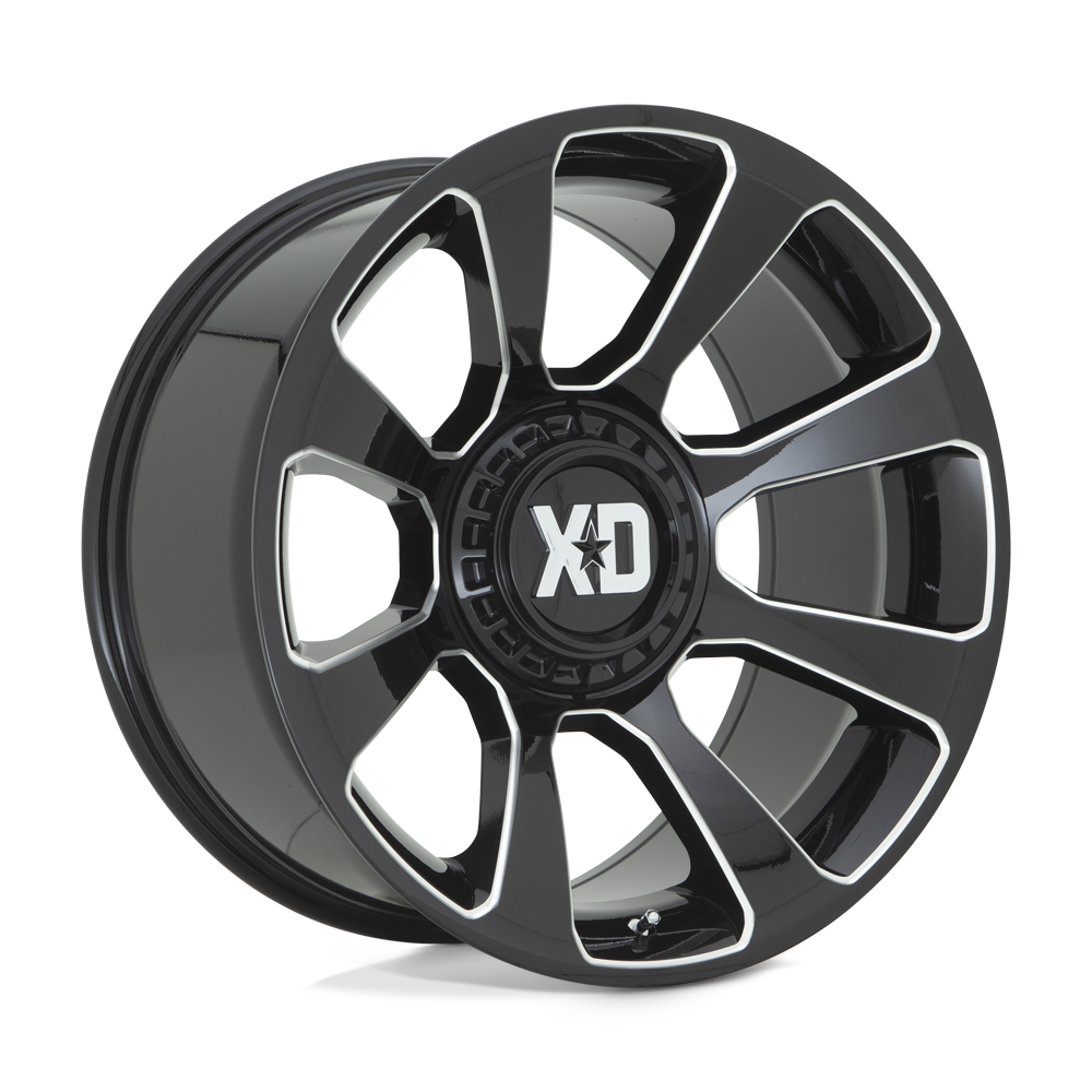 20x9 XD Series Offroad XD854 REACTOR 5x139.7/5x150 0 offset 110.1 hub BLACK - XD85429086300