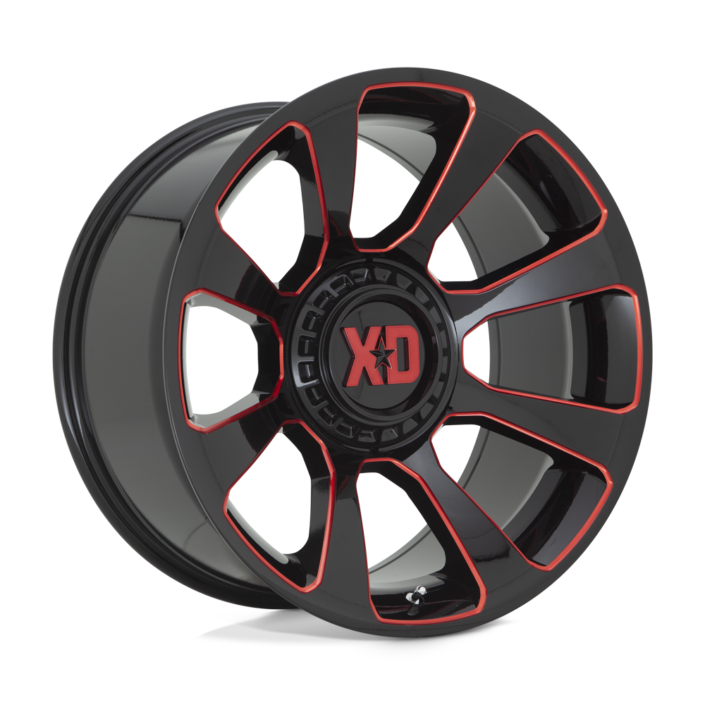 20x9 XD Series Offroad XD854 REACTOR 5x127/5x139.7 18 offset 78.1 hub BLACK - XD85429035918