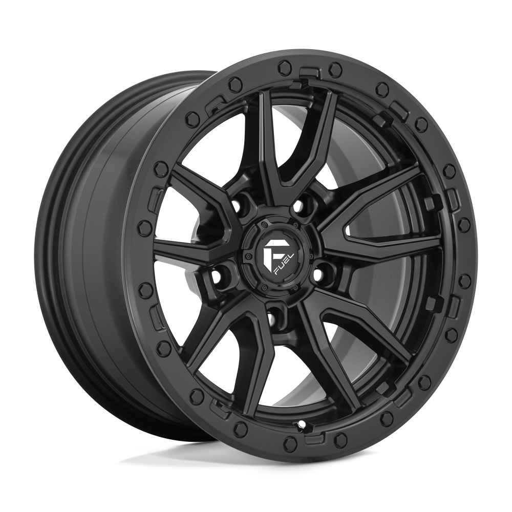 17x9 Fuel Offroad Wheels D679 REBEL 5x127 -12 offset 71.5 hub BLACK - D67917907545