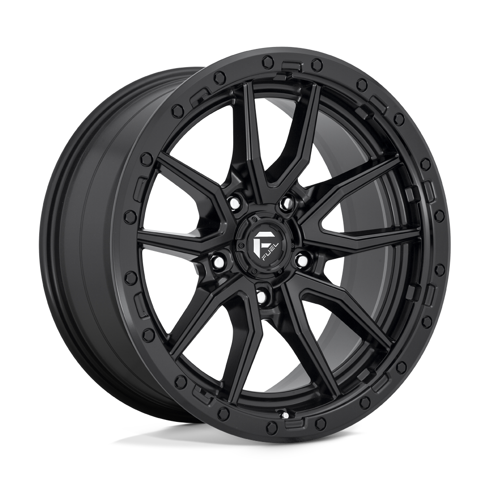 20x9 Fuel Offroad Wheels D679 REBEL 5x150 1 offset 110.1 hub BLACK - D67920905650