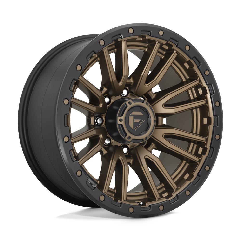 20x10 Fuel Offroad Wheels D681 REBEL 8x170 -18 offset 125.1 hub BRONZE - D68120001747