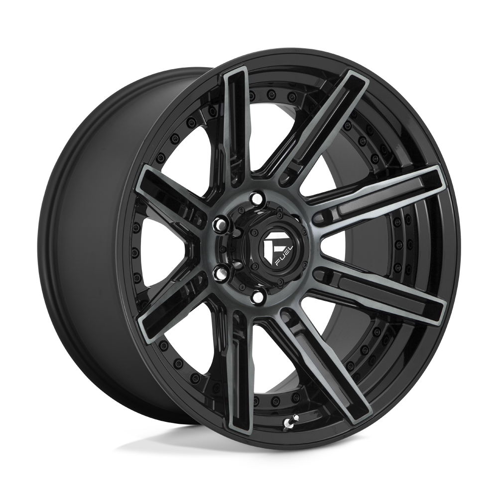 20x10 Fuel Offroad Wheels D708 ROGUE 6x139.7 -18 offset 106.1 hub MACHINED - D70820008447