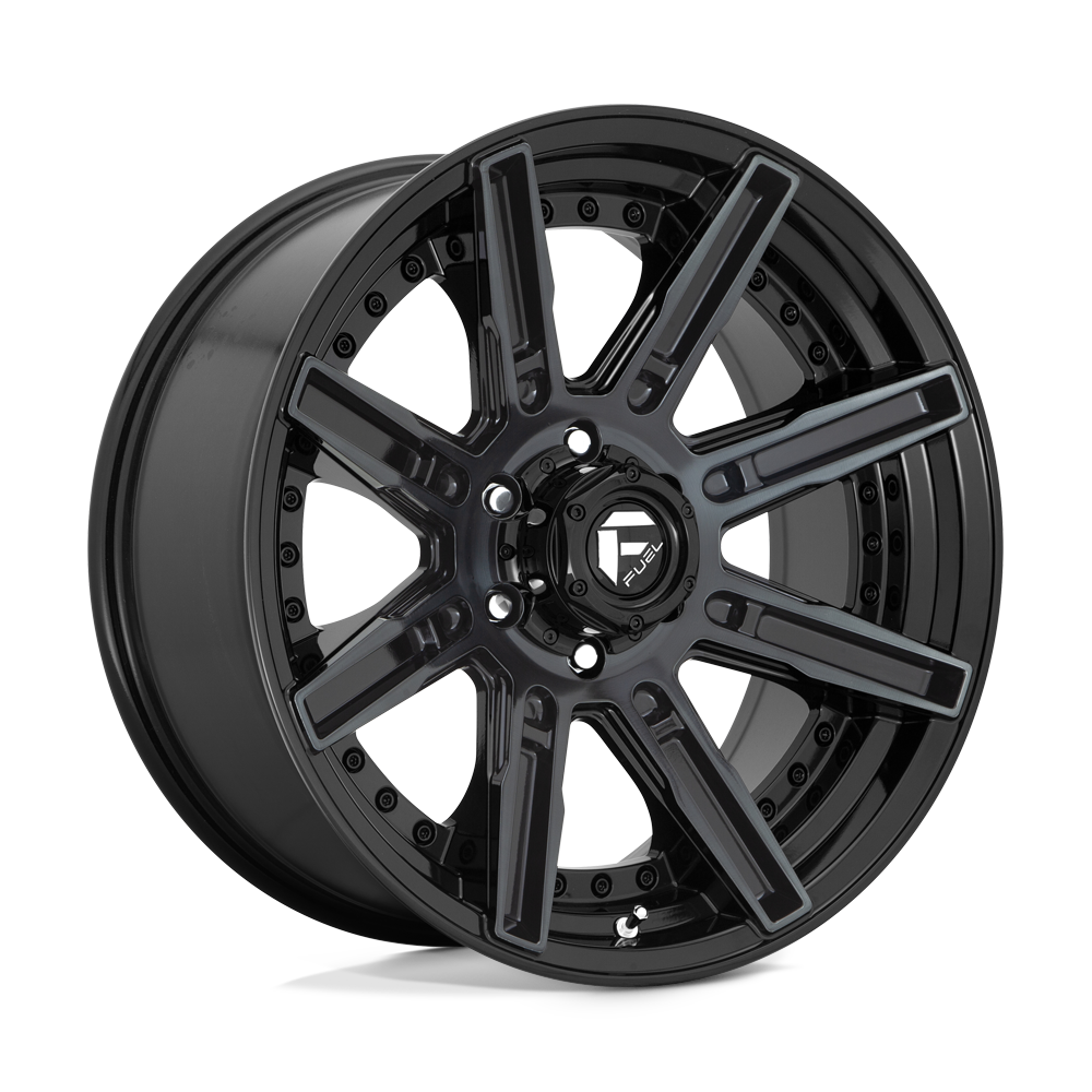 20x9 Fuel Offroad Wheels D708 ROGUE 6x139.7 1 offset 106.1 hub MACHINED - D70820908450