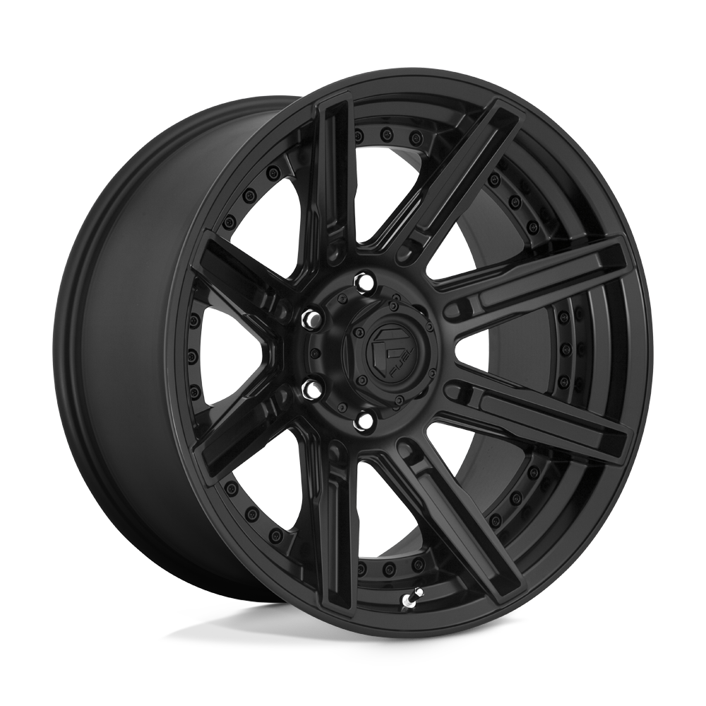 20x10 Fuel Offroad Wheels D709 ROGUE 6x139.7 -18 offset 106.1 hub BLACK - D70920008447