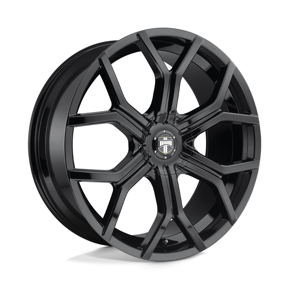 24x9.5 DUB Wheels S208 ROYALTY 6x135/6x139.7 30 offset 87.1 hub BLACK - S208249597+30