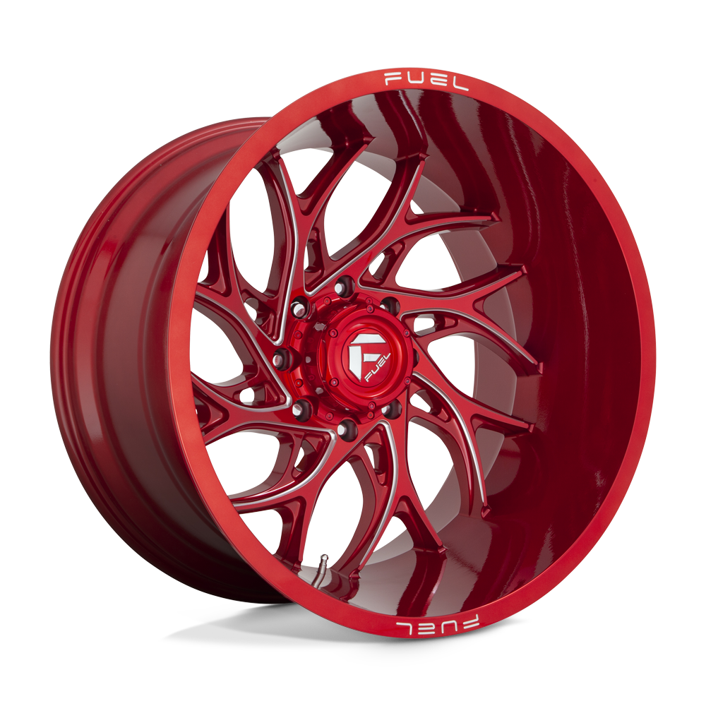 26x14 Fuel Offroad Wheels D742 RUNNER 8x165.1 -75 offset 125.1 hub RED - D74226408245