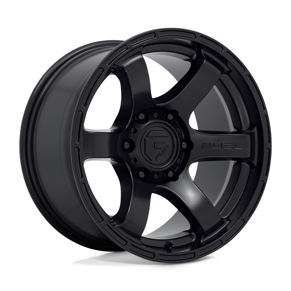 18x9 Fuel Offroad Wheels D766 RUSH 6x139.7 20 offset 106.1 hub BLACK - D76618908457